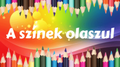 A színek olaszul